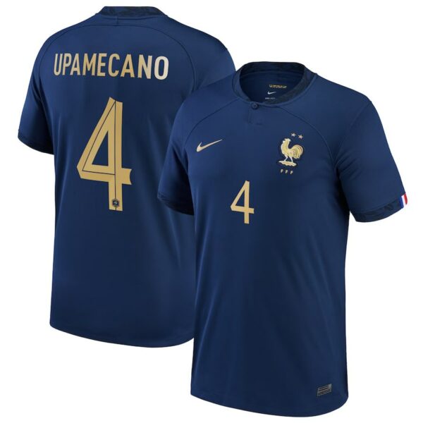 Maillot Enfant Equipe de France Domicile 2023 2024 Upamecano