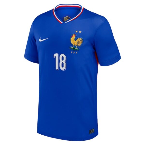 Maillot Equipe de France Domicile Euro 2024 Zaire-Emery