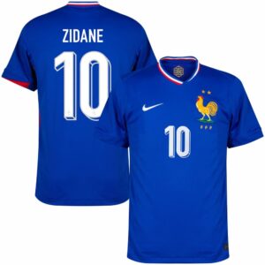 Maillot Equipe de France Domicile Euro 2024 Zidane