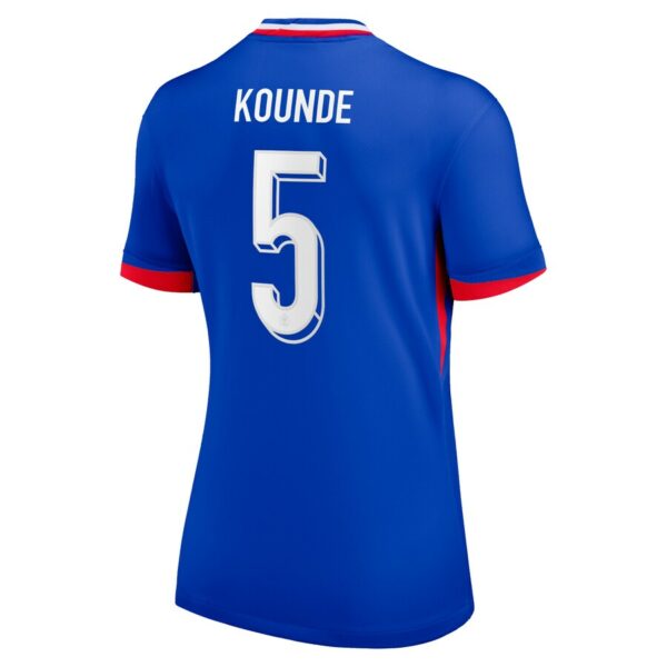 Maillot Equipe de France Femme Domicile Euro 2024 Kounde