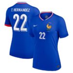 Maillot Equipe de France Femme Domicile Euro 2024 T.Hernandez