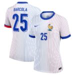 Maillot Equipe de France Femme Exterieur Euro 2024 Barcola