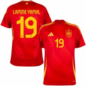 Maillot Espagne Domicile Euro 2024 Lamine Yamal