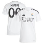 Maillot Femme Real Madrid Domicile 2024 2025 Mbappe