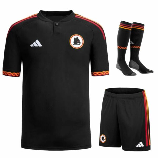 Maillot Kit Enfant AS Roma Third 2023 2024