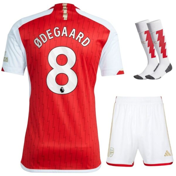 MAILLOT KIT ENFANT ARSENAL DOMICILE 2023 2024 ODEGAARD