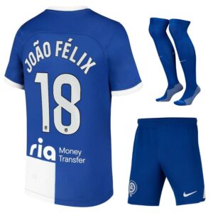 Maillot Kit Enfant Atletico Madrid Exterieur 2023 2024 Joao Felix