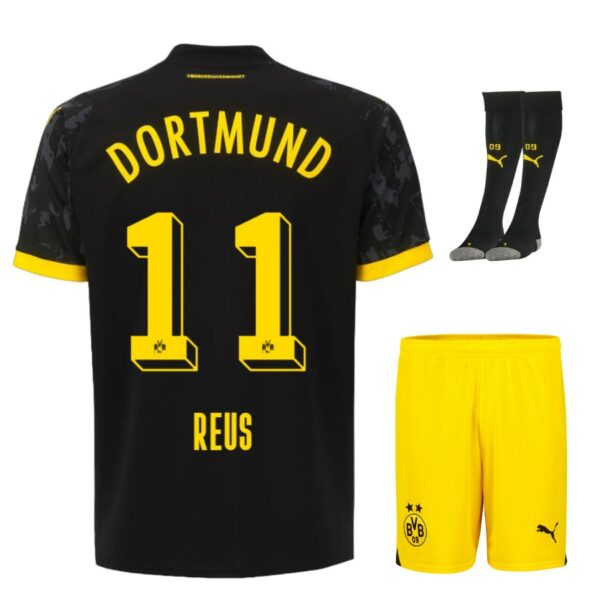 Maillot Kit Enfant BVB Dortmund 2023 2024 Exterieur Reus