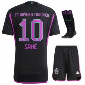 Maillot Kit Enfant Bayern Munich 2023 2024 Extérieur Sané