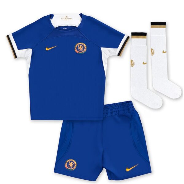 Maillot Kit Enfant Chelsea Domicile 2023 2024