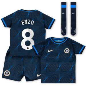 Maillot Kit Enfant Chelsea Exterieur 2023 2024 Enzo