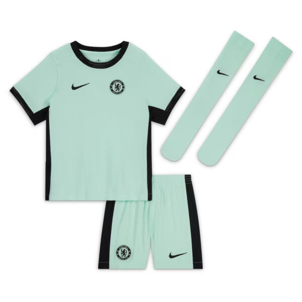 Maillot Kit Enfant Chelsea Third 2023 2024 Mudryk