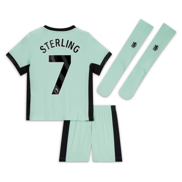 Maillot Kit Enfant Chelsea Third 2023 2024 Sterling