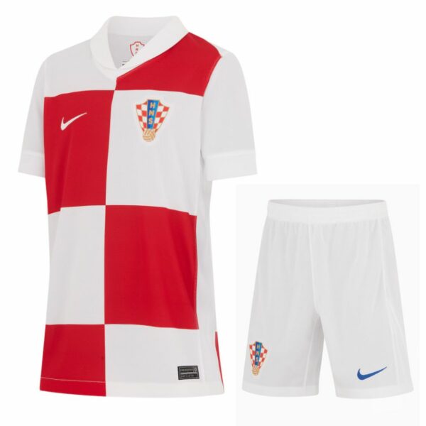 Maillot Kit Enfant Croatie Domicile Euro 2024