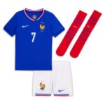 Maillot Kit Enfant Equipe De France Euro 2024 Guendouzi