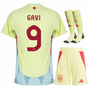 Maillot Kit Enfant Espagne Exterieur Euro 2024 Gavi