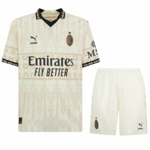 Maillot Kit Enfant Milan AC X Pleasures Blanc 2023 2024