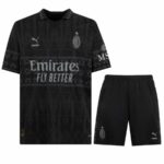 Maillot Kit Enfant Milan AC X Pleasures Noir 2023 2024