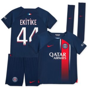 Maillot kit Enfant PSG Domicile 2023 2024 Ekitike