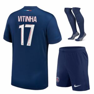 Maillot Kit Enfant PSG Domicile 2024 2025 Vitinha