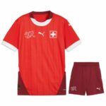 Maillot Kit Enfant Suisse Domicile Euro 2024