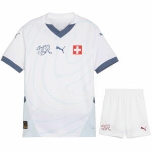 Maillot Kit Enfant Suisse Exterieur Euro 2024