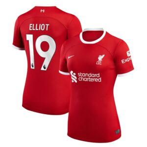 MAILLOT LIVERPOOL DOMICILE 2023 2024 FEMME ELLIOT