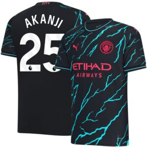 Maillot Manchester City 2023 2024 Third Akanji