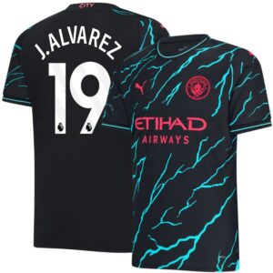 Maillot Manchester City 2023 2024 Third J.Alvarez