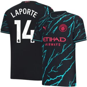 Maillot Manchester City 2023 2024 Third Laporte