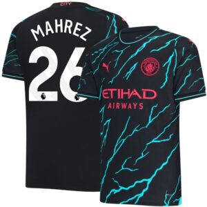 Maillot Manchester City 2023 2024 Third Mahrez