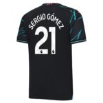 Maillot Manchester City 2023 2024 Third Sergio Gomez