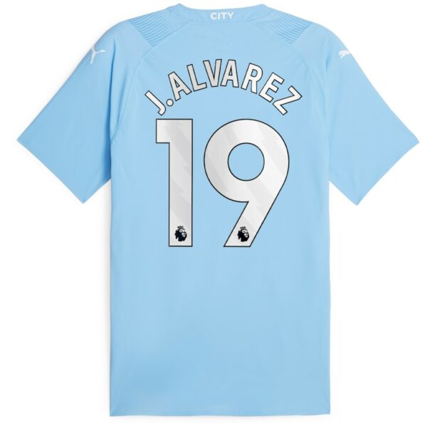 MAILLOT MANCHESTER CITY DOMICILE 2023 2024 J.ALVAREZ