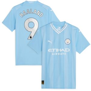 MAILLOT MANCHESTER CITY DOMICILE 2023 2024 FEMME HAALAND