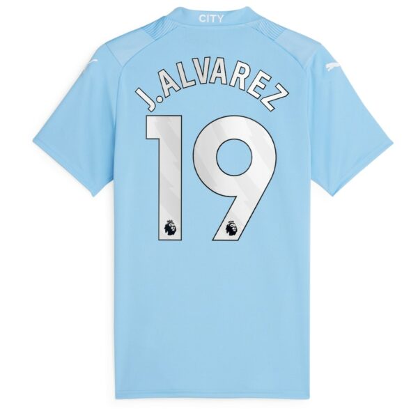 MAILLOT MANCHESTER CITY DOMICILE 2023 2024 FEMME J.ALVAREZ