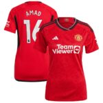 MAILLOT MANCHESTER UNITED DOMICILE 2023 2024 FEMME AMAD