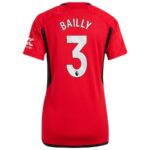 MAILLOT MANCHESTER UNITED DOMICILE 2023 2024 FEMME BAILLY