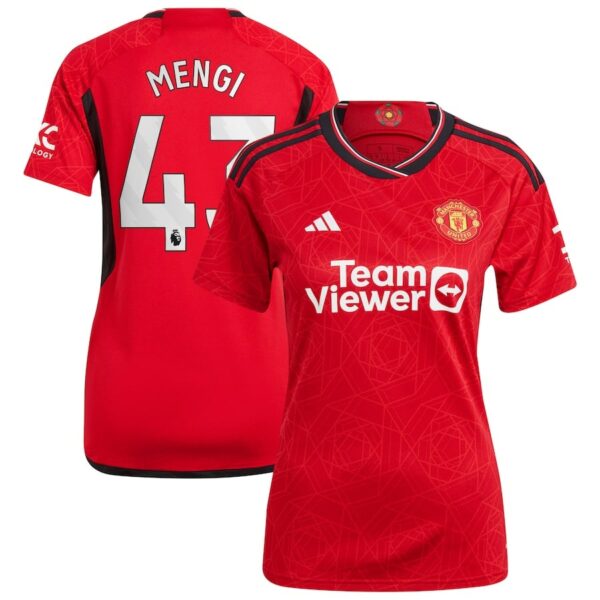 MAILLOT MANCHESTER UNITED DOMICILE 2023 2024 FEMME MENGI
