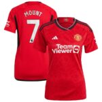 MAILLOT MANCHESTER UNITED DOMICILE 2023 2024 FEMME MOUNT