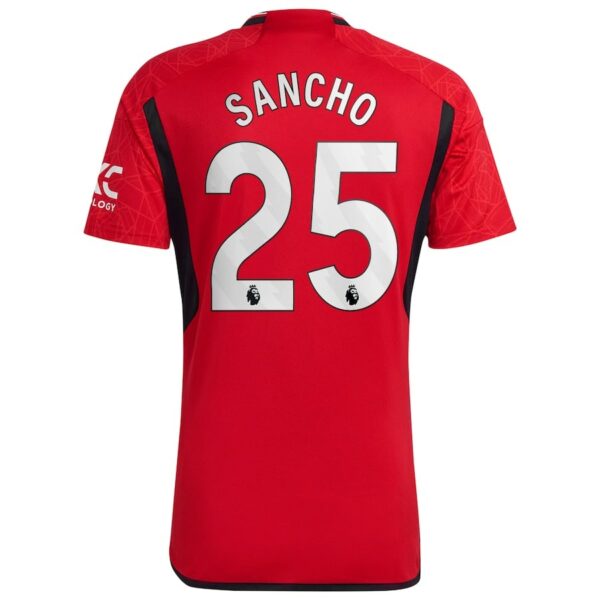 MAILLOT MANCHESTER UNITED DOMICILE 2023 2024 SANCHO