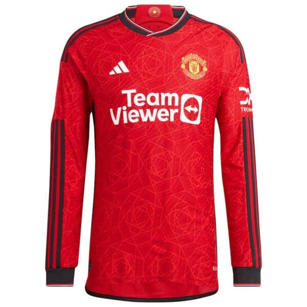 MAILLOT MANCHESTER UNITED DOMICILE 2023 2024 MANCHES LONGUES