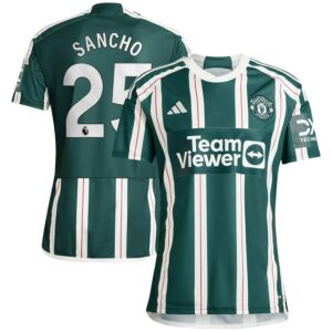 Maillot Manchester United Extérieur 2023 2024 Sancho