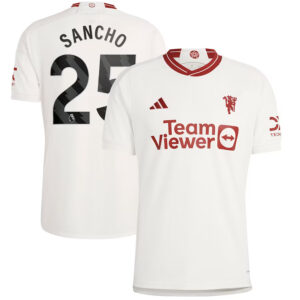 Maillot Manchester United Third 2023 2024 Sancho