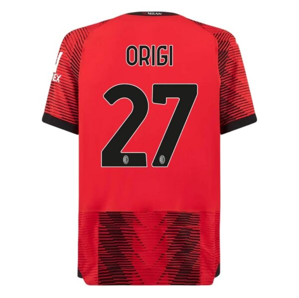 MAILLOT MILAN AC DOMICILE 2023 2024 ORIGI