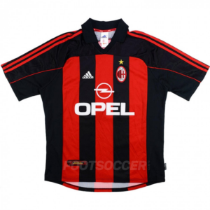 2000-02 Maillot Milan AC Retro Vintage Home