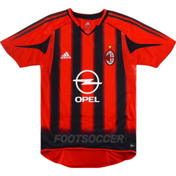 2004-05 Maillot Milan AC Retro Vintage Home