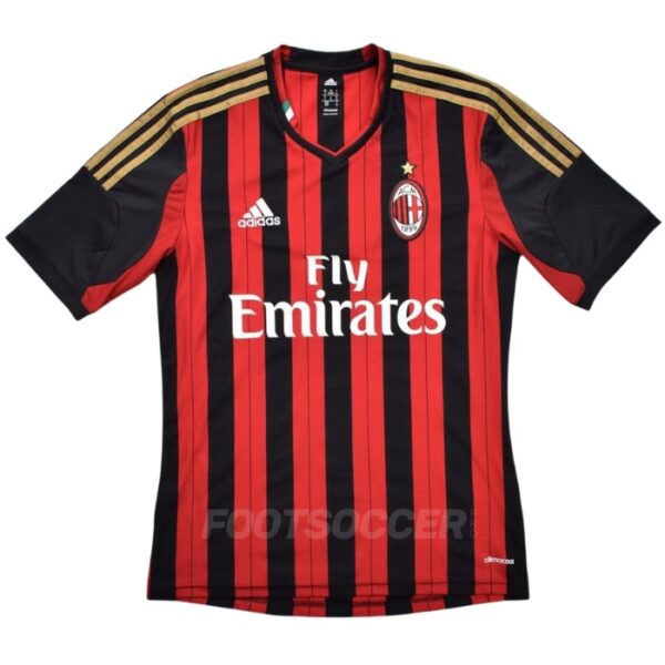 2013-14 Maillot Milan AC Retro Vintage Home