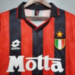 1993-94 Maillot Milan AC Retro Vintage Domicile