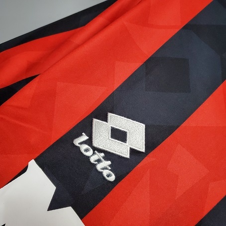 1993-94 Maillot Milan AC Retro Vintage Domicile