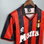 1993-94 Maillot Milan AC Retro Vintage Domicile